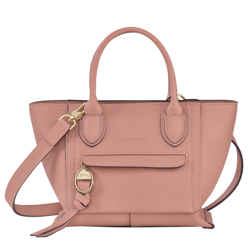 Pink Women's Longchamp Mailbox S Leather Top-handle Bags | 9145327-EI