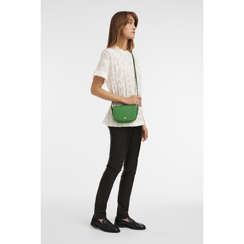 Green Women's Longchamp épure Leather Crossbody Bags | 8735294-JB