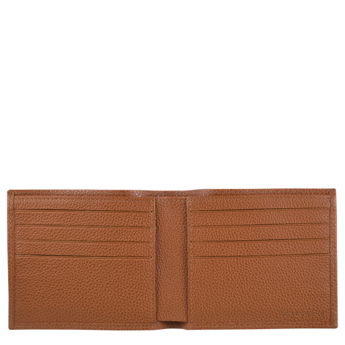 Brown Women's Longchamp Le Foulonné Leather Wallets | 7941028-FP - Exclusive Outlet Sale