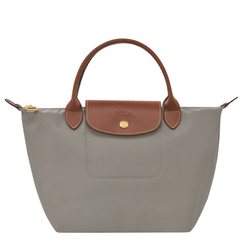Grey Women's Longchamp Le Pliage Original S Canvas, Recycled canvas Top-handle Bags | 0385921-RN