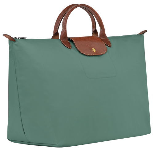 Green Women's Longchamp Le Pliage Original L Canvas, Recycled canvas Travel Bags | 0683127-VA