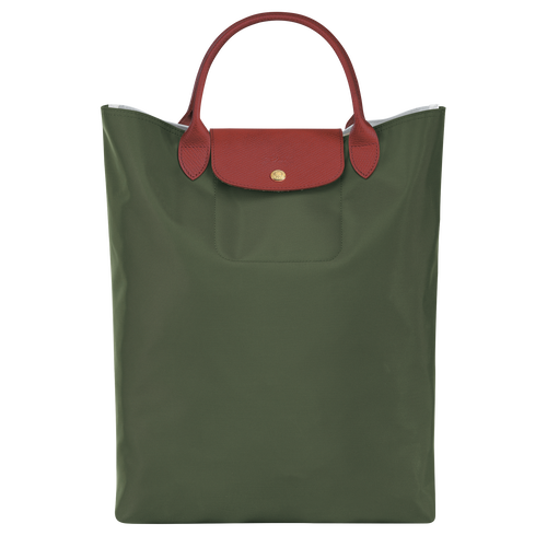 Green Women's Longchamp Le Pliage Re-Play Canvas Top-handle Bags | 9827143-LM
