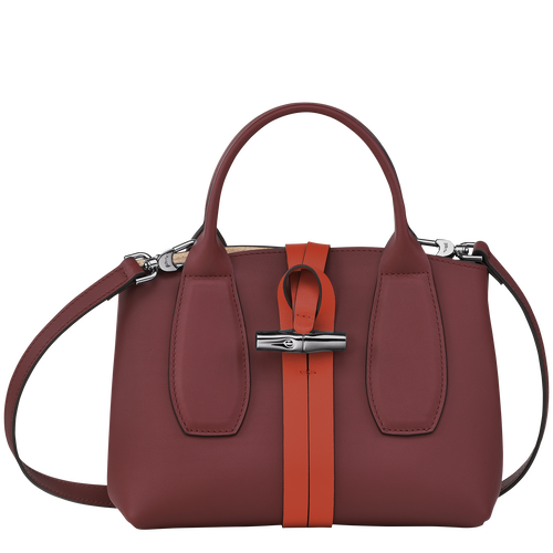 Multicolor Women's Longchamp Roseau S Leather Top-handle Bags | 7329164-GX