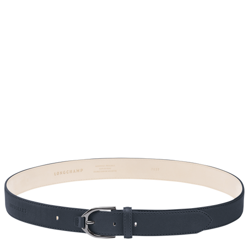 Black Women's Longchamp 3D Leather Belts | 1032645-NZ
