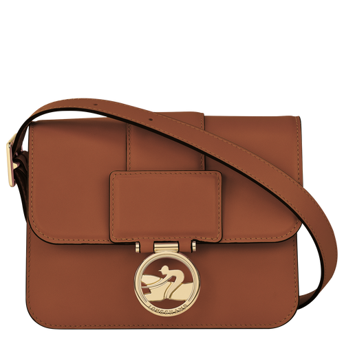 Brown Women's Longchamp Box-Trot S Leather Crossbody Bags | 2679830-EA