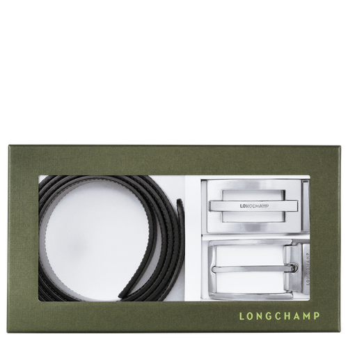 Multicolor Men's Longchamp Delta Box Leather Belts | 9461702-YV