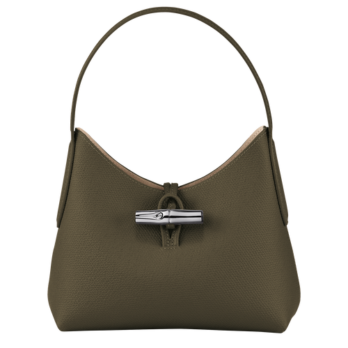 Green Women's Longchamp Roseau XS Leather Shoulder Bags | 0623471-EW