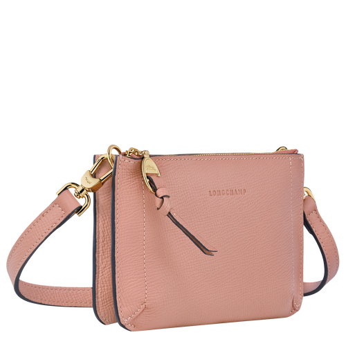 Pink Women's Longchamp Mailbox Leather Crossbody Bags | 2978613-LA