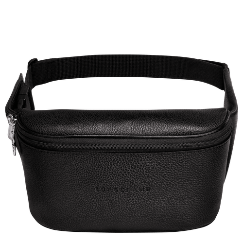 Black Women's Longchamp Le Foulonné Leather Belt Bags | 5716248-BZ