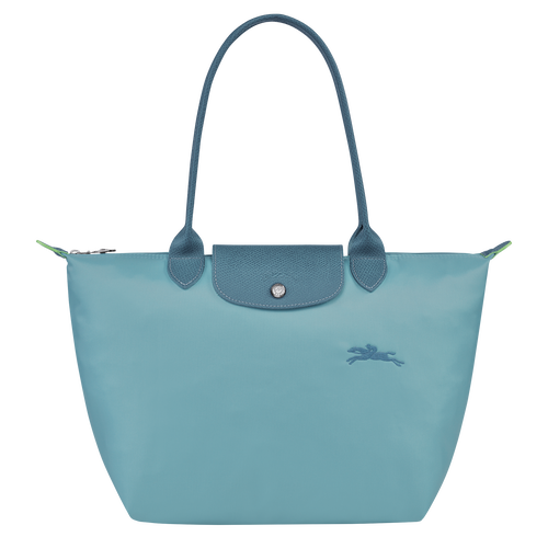 Blue Women's Longchamp Le Pliage Green S Canvas, Recycled canvas Shoulder Bags | 7263518-SJ