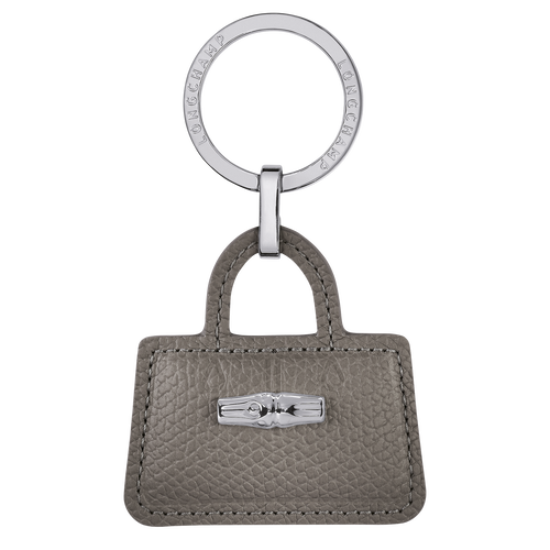 Grey Women's Longchamp Roseau Leather Key Rings | 1820365-YK