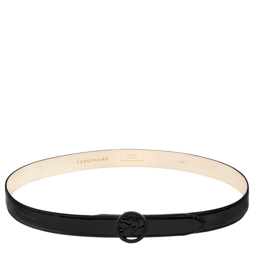 Black Women's Longchamp Box-Trot Leather Belts | 5823946-VM