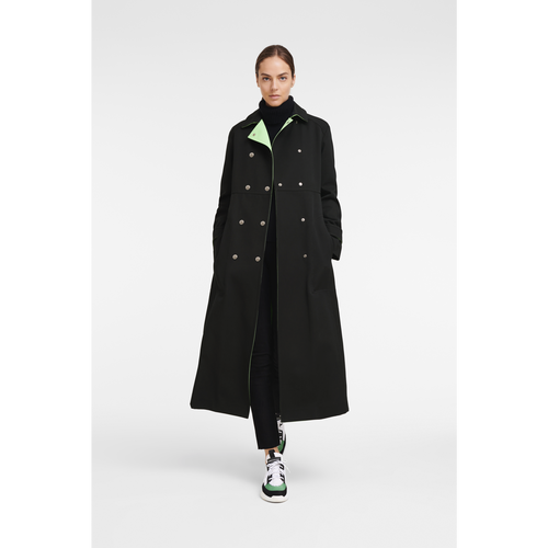 Black Women's Longchamp Fall-Winter 2022 Collection Cotton Jackets | 7803516-PD
