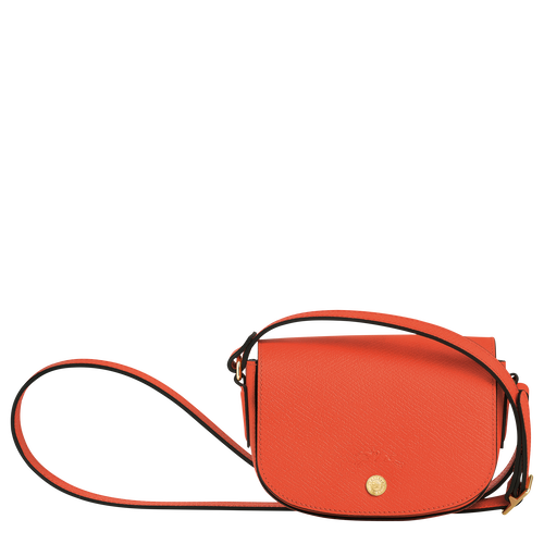 Orange Women's Longchamp épure Leather Crossbody Bags | 7089512-CJ