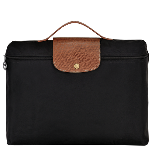 Black Men's Longchamp Le Pliage Original S Canvas, Recycled canvas Briefcase | 9274810-OZ
