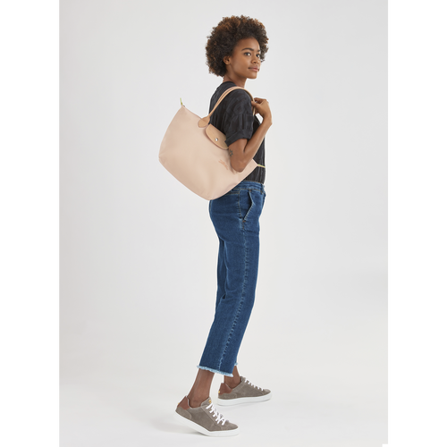 Pink Women's Longchamp Le Pliage Green S Canvas, Recycled canvas Shoulder Bags | 5239864-AB