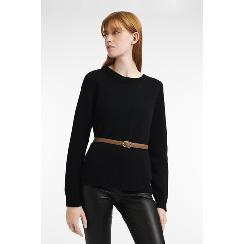 Brown Women's Longchamp Le Foulonné Leather Belts | 7041365-TS