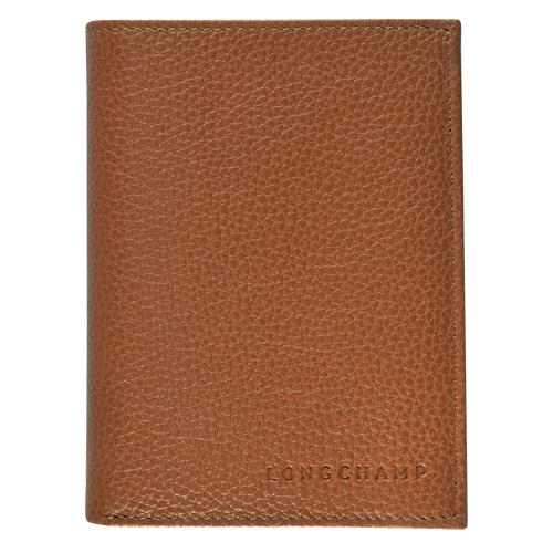 Brown Women's Longchamp Le Foulonné Leather Wallets | 7214589-YI - Exclusive Outlet Sale