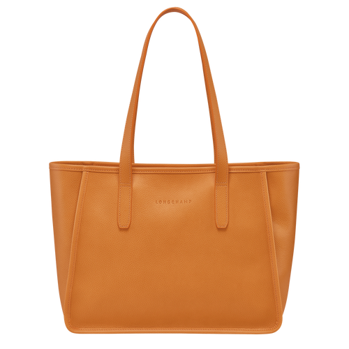 Orange Women's Longchamp Le Foulonné Leather Shoulder Bags | 9870264-ZE