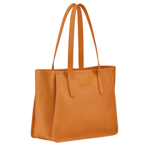Orange Women's Longchamp Le Foulonné Leather Shoulder Bags | 9870264-ZE