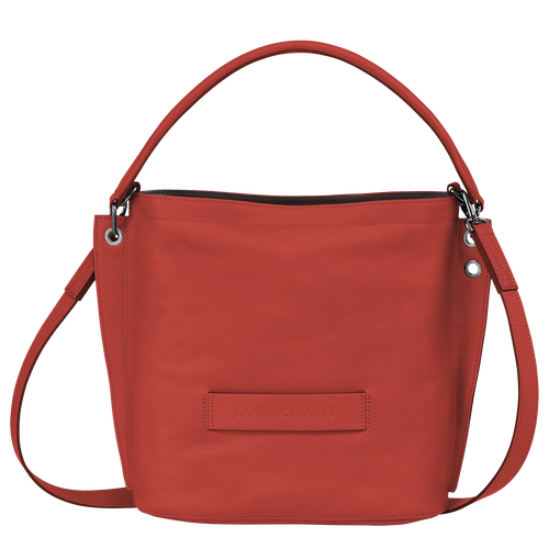 Orange Women's Longchamp 3D Leather Crossbody Bags | 8403612-SN