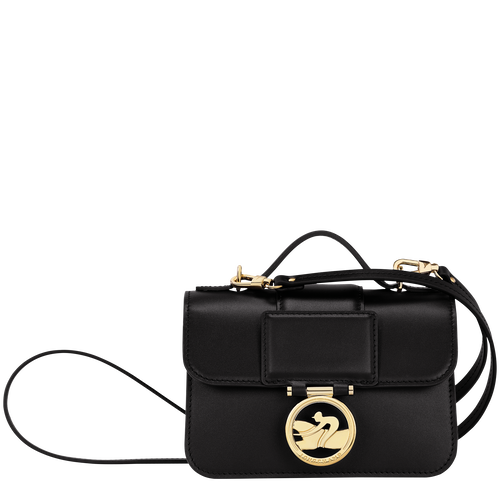 Black Women's Longchamp Box-Trot XS Leather Crossbody Bags | 7954306-GD