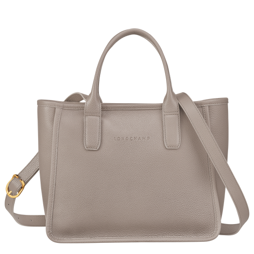 Grey Women's Longchamp Le Foulonné Leather Top-handle Bags | 1895702-RI