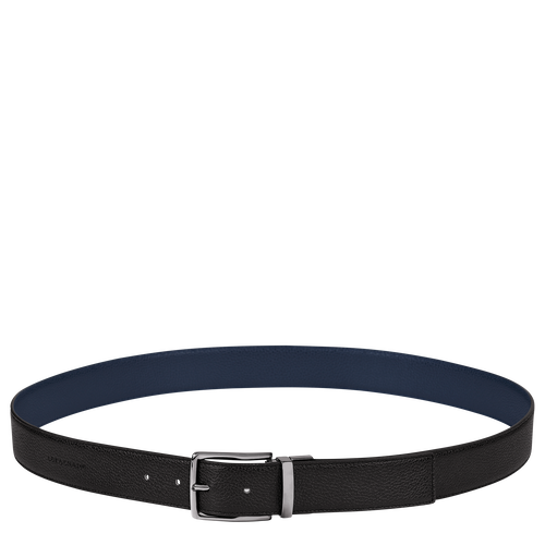 Multicolor Men's Longchamp Le Foulonné Leather Belts | 6490273-CR