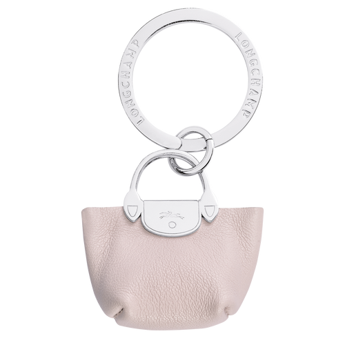 Pink Men's Longchamp Le Pliage Cuir Leather Key Rings | 4178632-SA