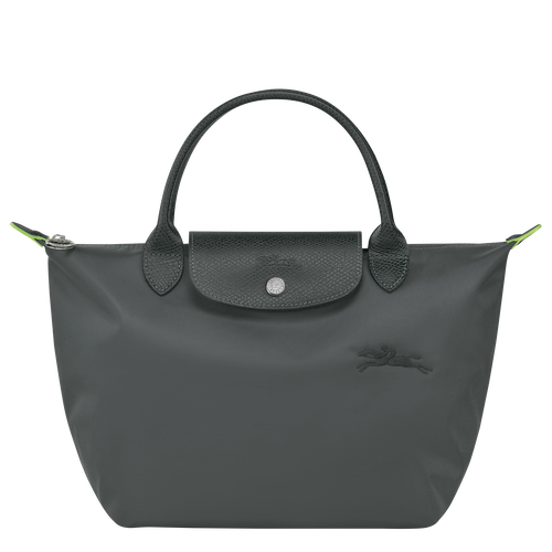 Grey Women's Longchamp Le Pliage Green S Canvas, Recycled canvas Top-handle Bags | 7526938-YM
