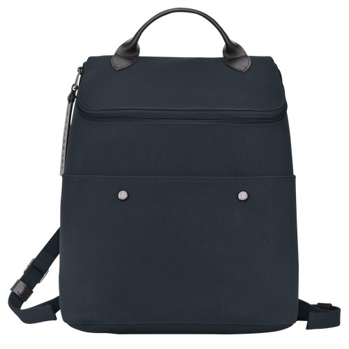 Blue Men's Longchamp Gabin Canvas Backpacks | 3058924-GV