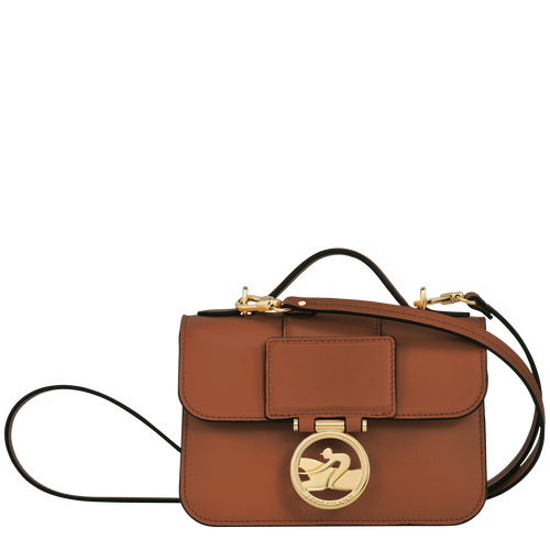 Brown Women's Longchamp Box-Trot XS Leather Crossbody Bags | 2351986-WD
