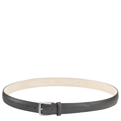 Grey Men's Longchamp Végétal Leather Belts | 1540968-ZC