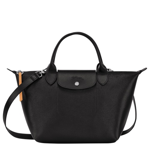 Black Women's Longchamp Le Pliage City S Canvas Top-handle Bags | 2905314-JO