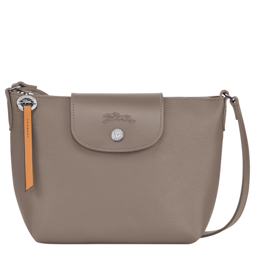 Beige Women's Longchamp Le Pliage City Canvas Crossbody Bags | 6852193-XL