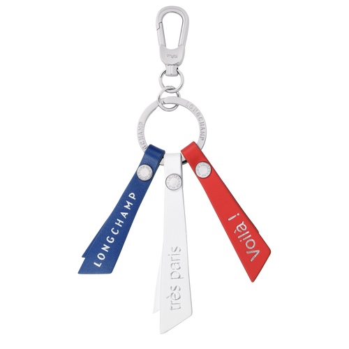 Blue Women's Longchamp Le Pliage Très Paris Leather Key Rings | 3796180-GX