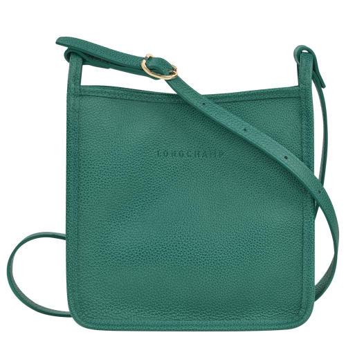 Green Women's Longchamp Le Foulonné S Leather Crossbody Bags | 7269813-YF