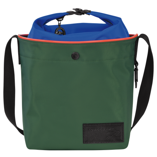 Green Women's Longchamp Le Pliage Collection Canvas Shoulder Bags | 8624195-BP