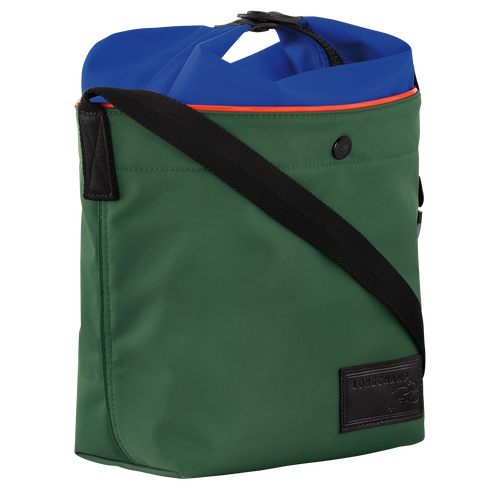 Green Women's Longchamp Le Pliage Collection Canvas Shoulder Bags | 8624195-BP