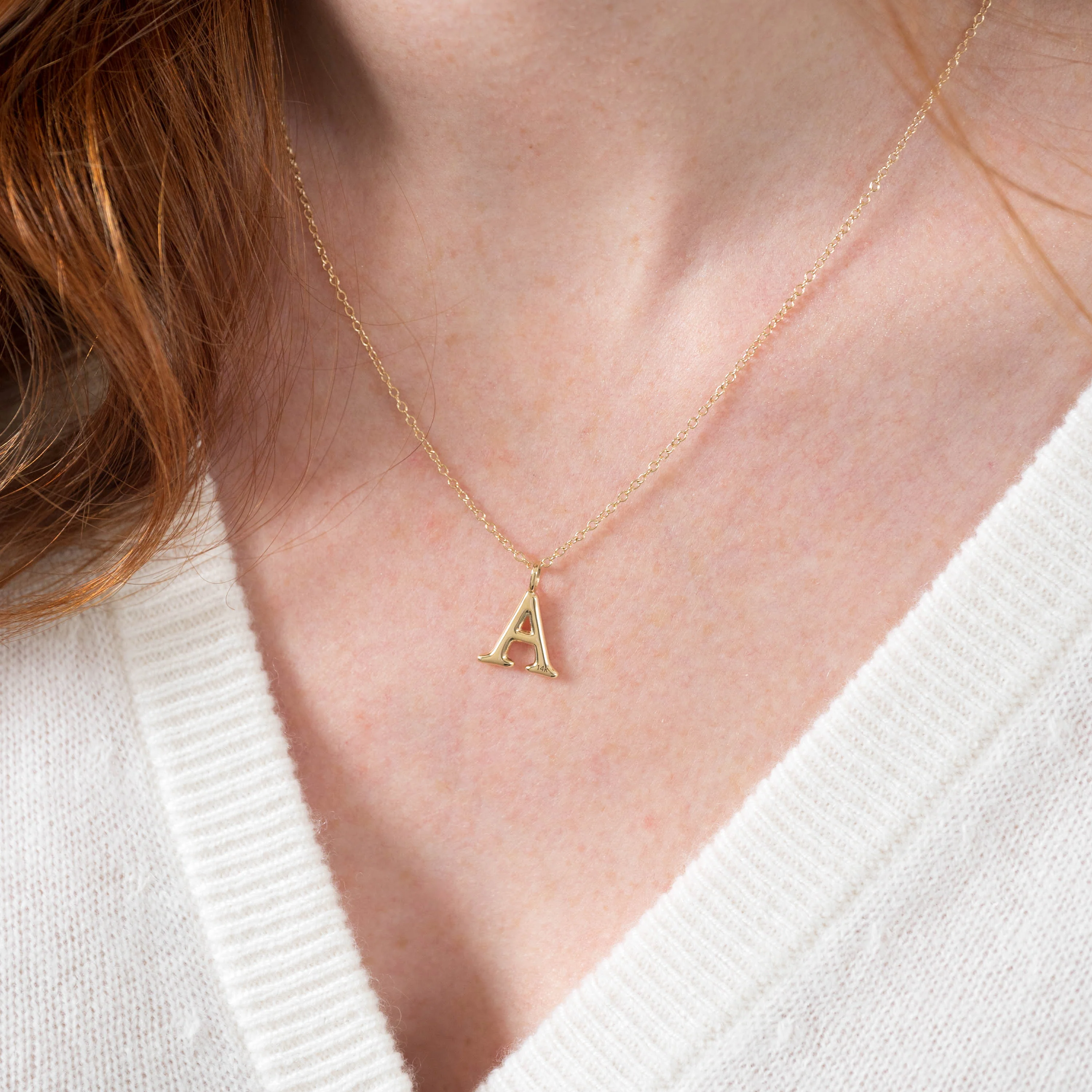 The Large Initial Pendant - WSBYTLP