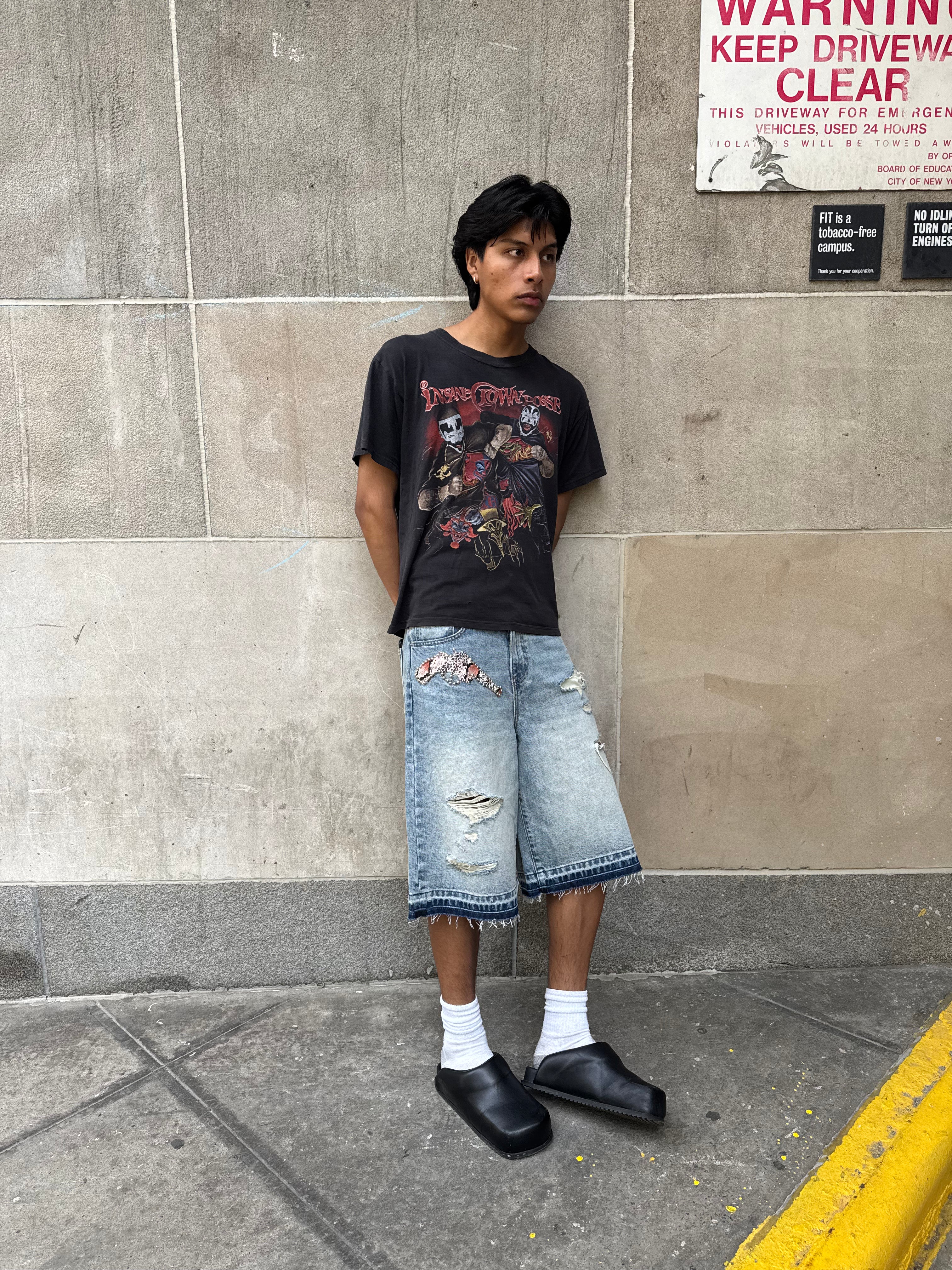 Vintage Blue Pistol Jorts - WSBYTLP