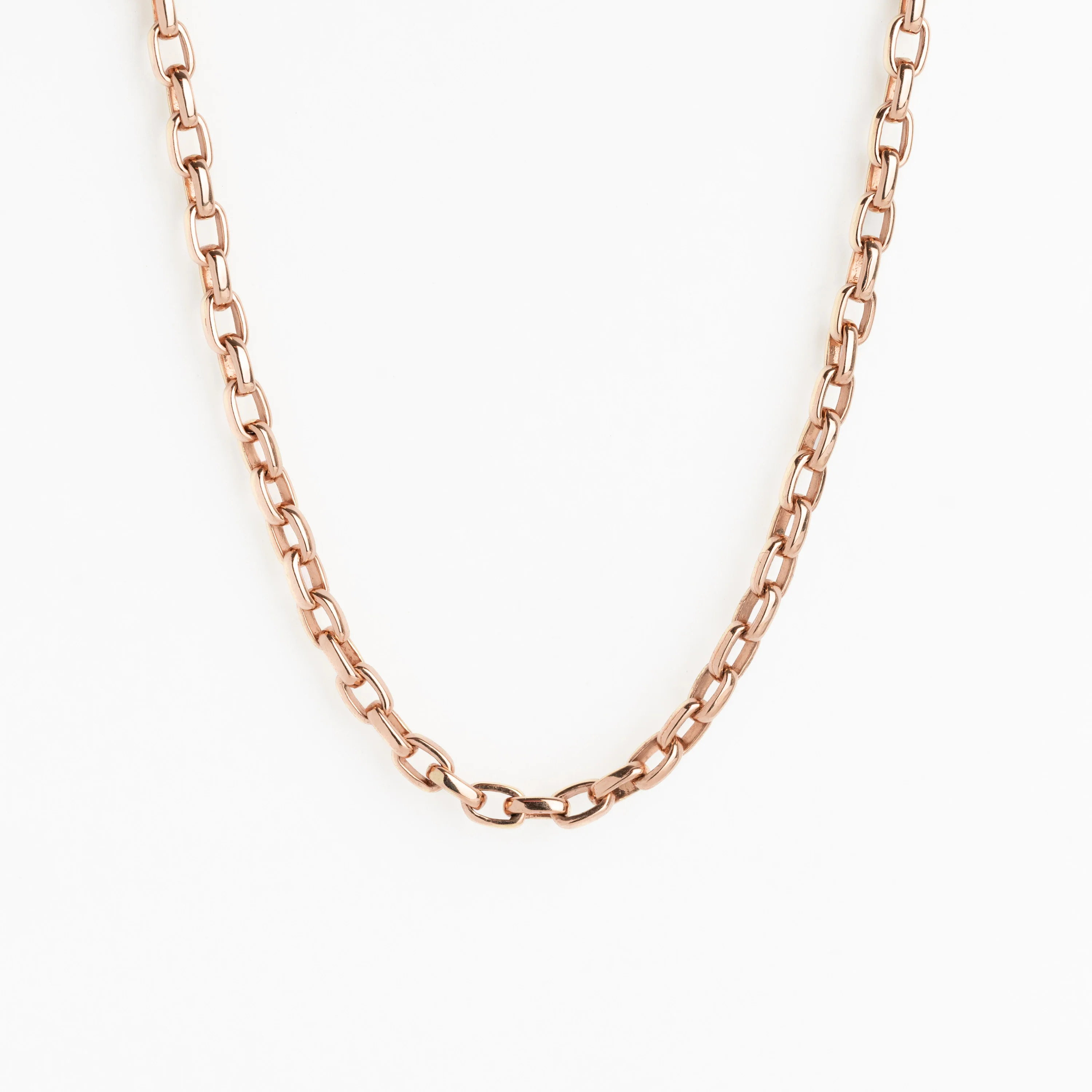 The Square Chain Link Necklace - WSBYTLP