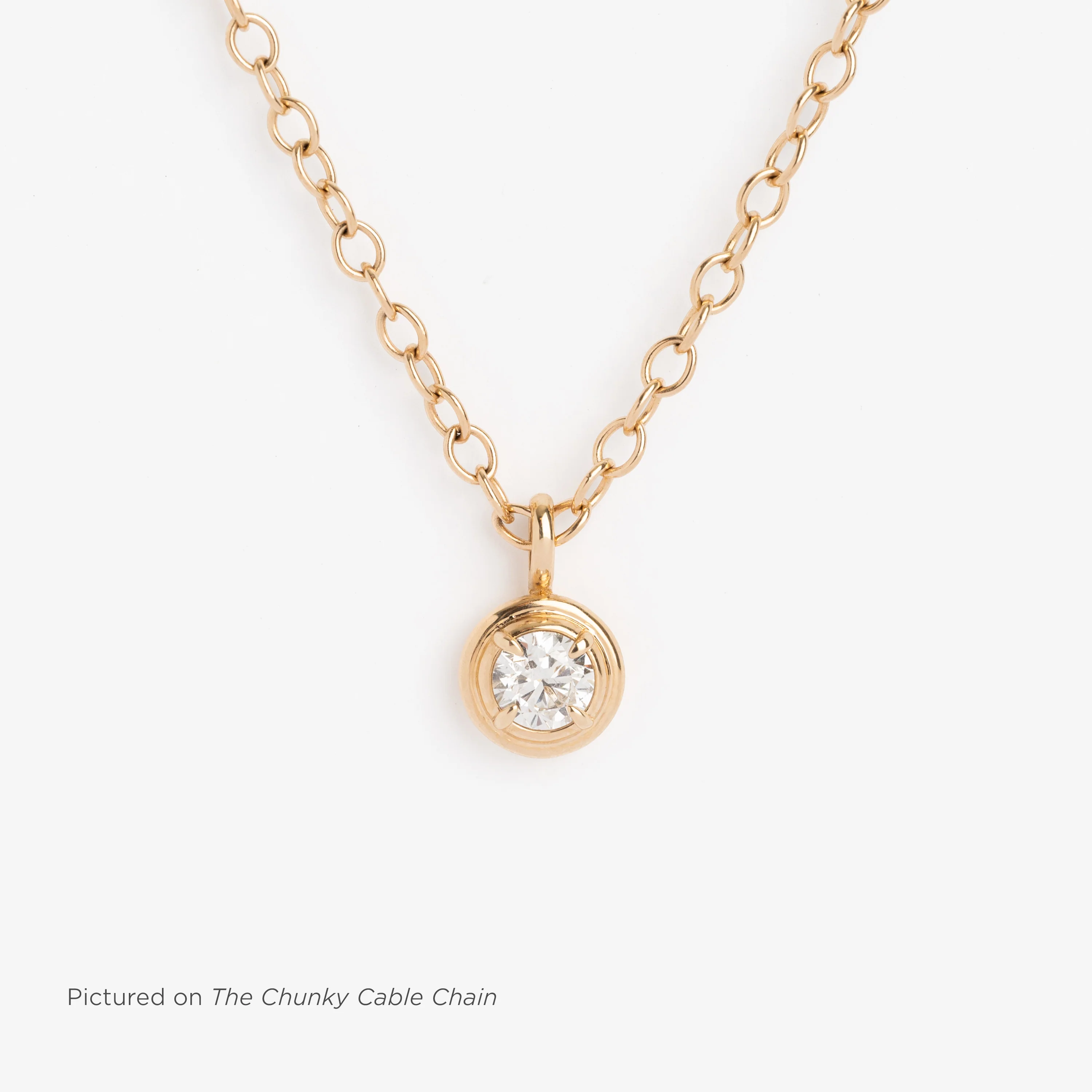 The One Carat Diamond Pendant - WSBYTLP