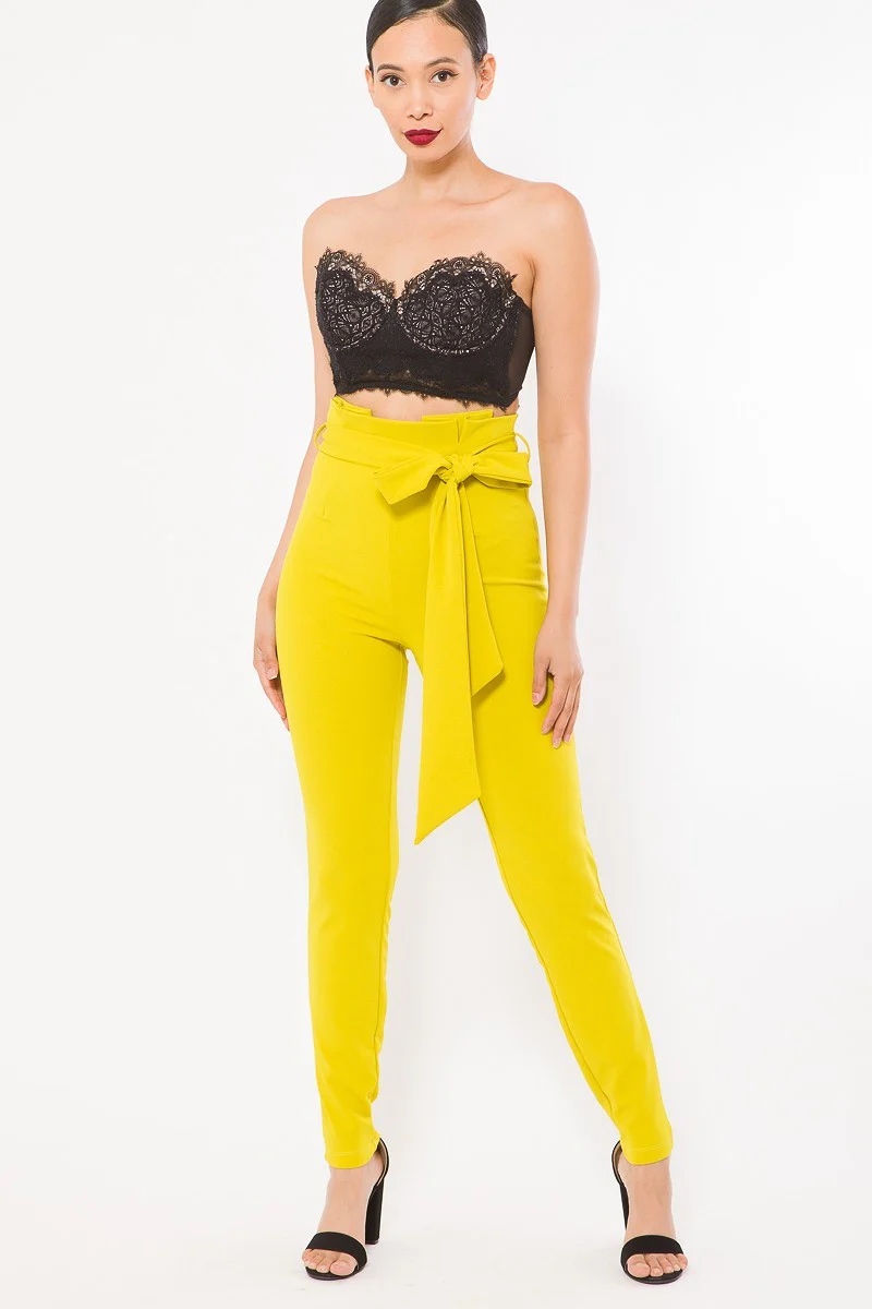 High Waist Fashion Skinny Pants - WSBYTLP