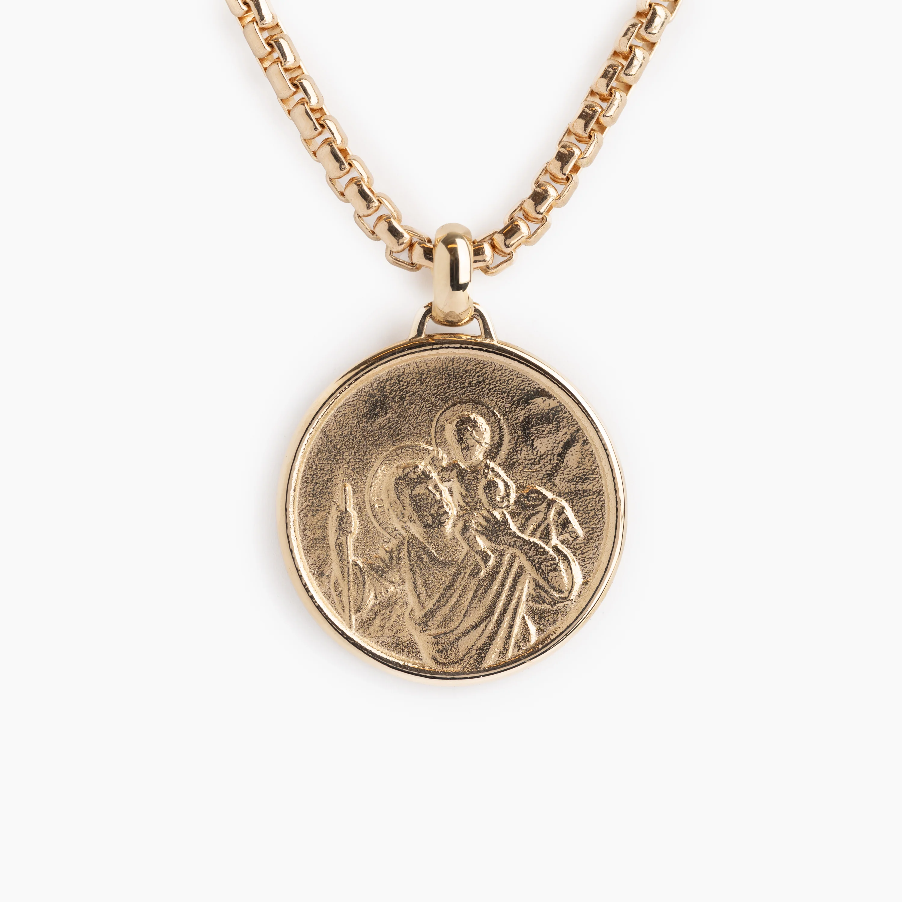 The Men's St. Christopher Medallion - WSBYTLP