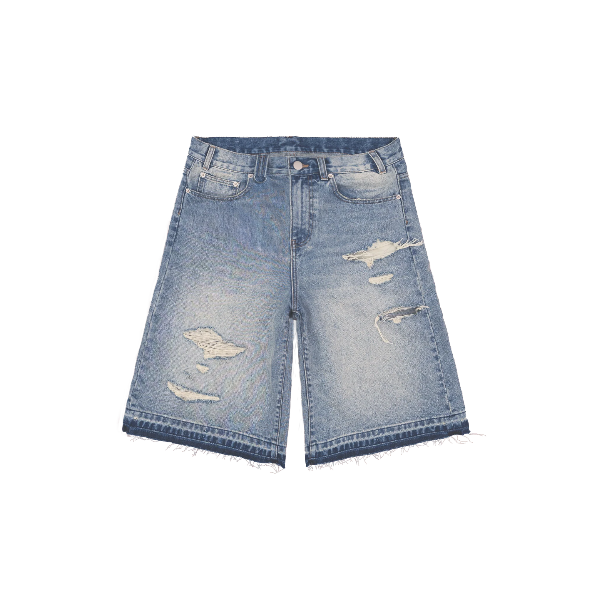 Vintage Thrashed Blue Jorts - WSBYTLP