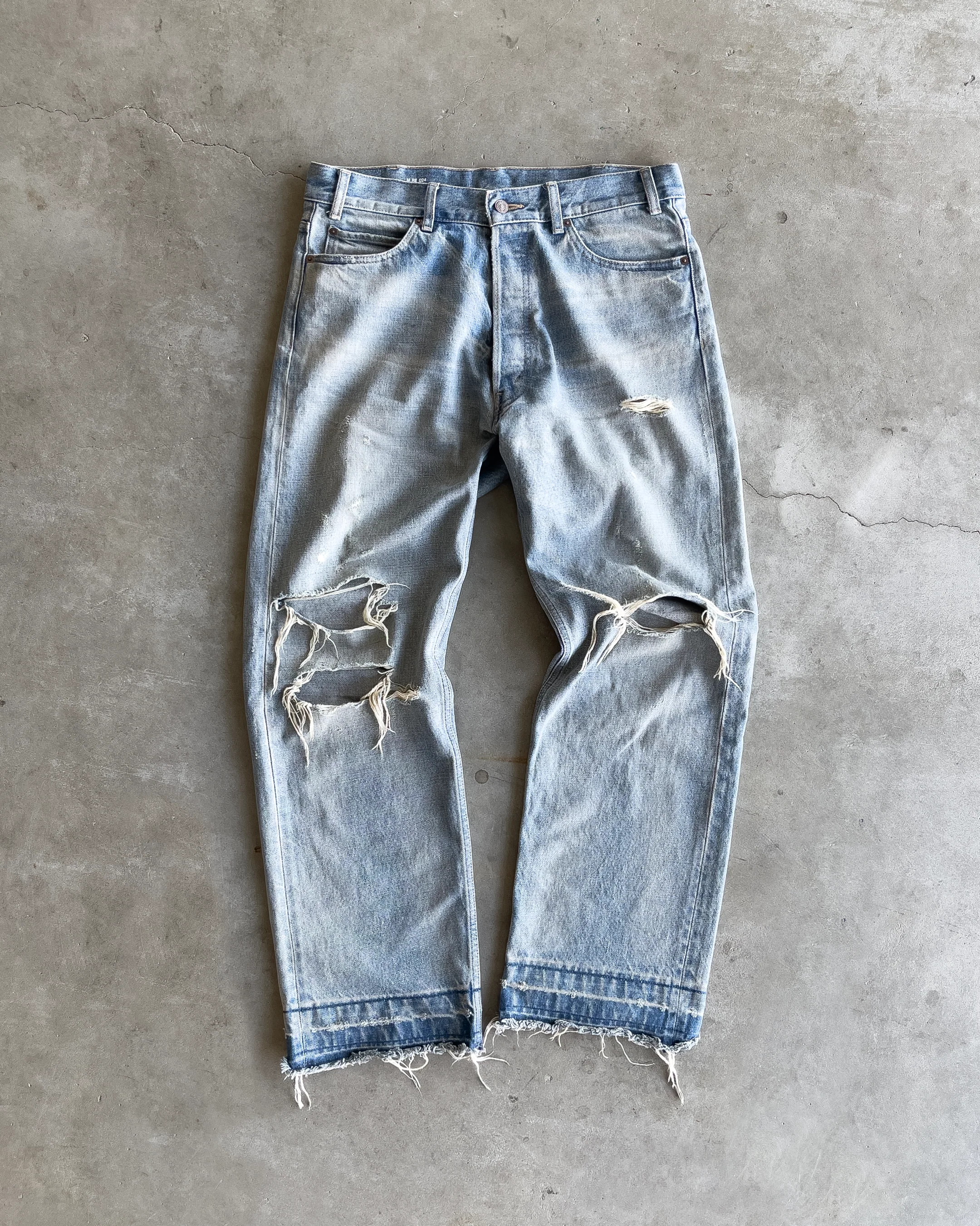 Thrashed Baggy Denim - WSBYTLP