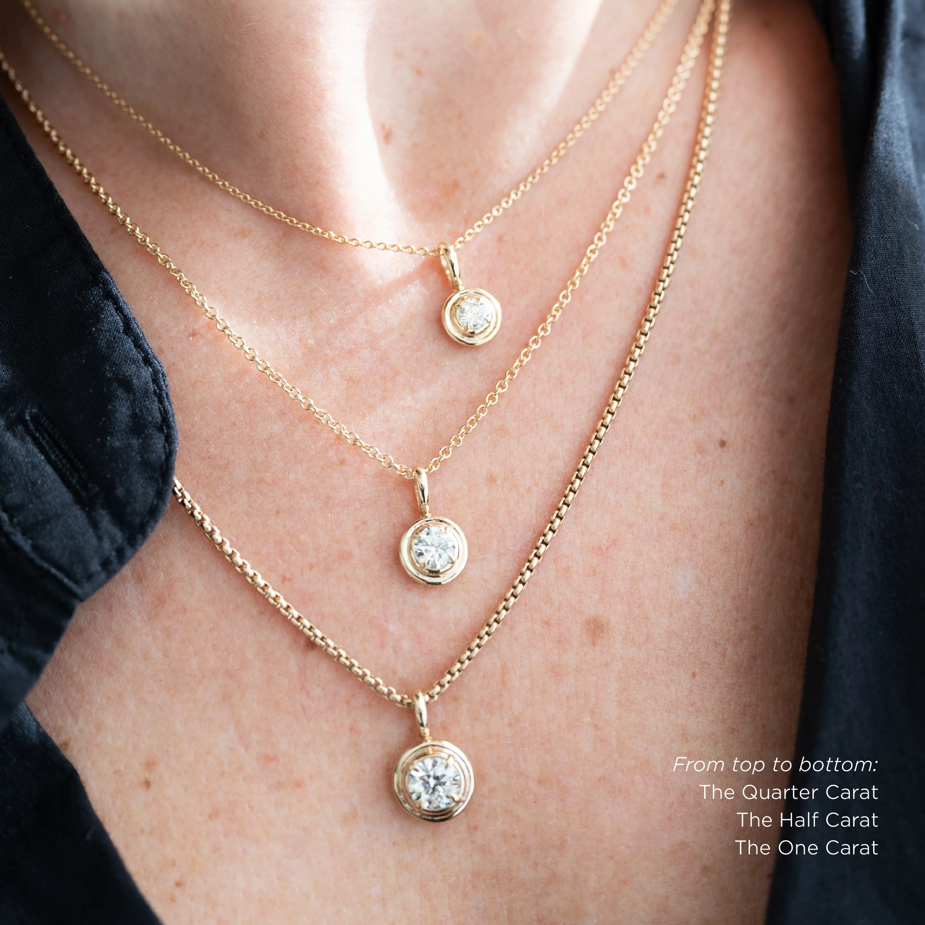 The One Carat Diamond Pendant - WSBYTLP