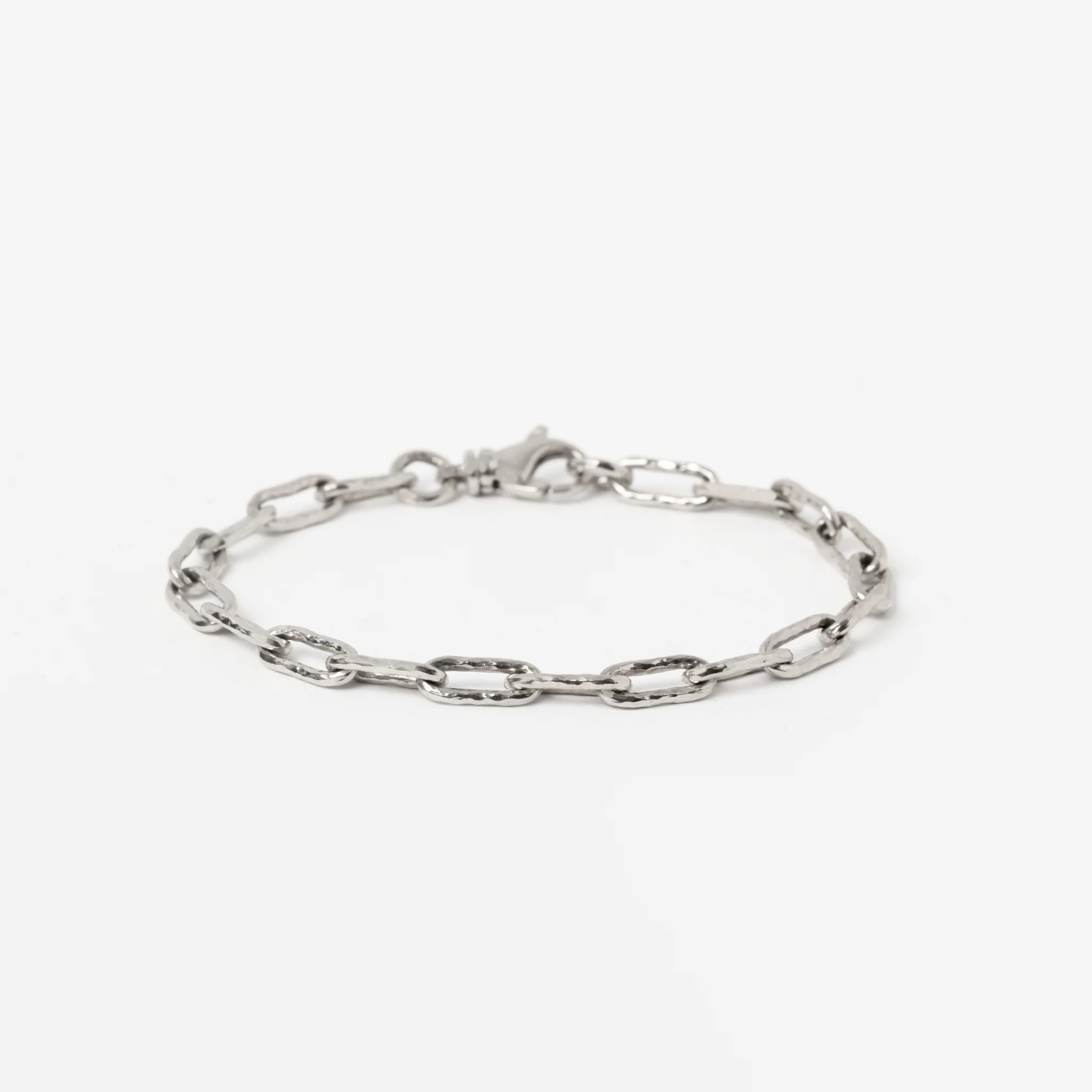 The Hammered Chain Link Bracelet - WSBYTLP