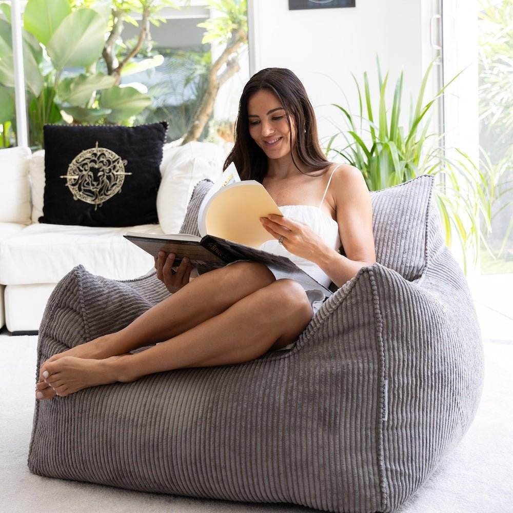 Teddy Corduroy Bean Bag Chairs - WSBYTLP